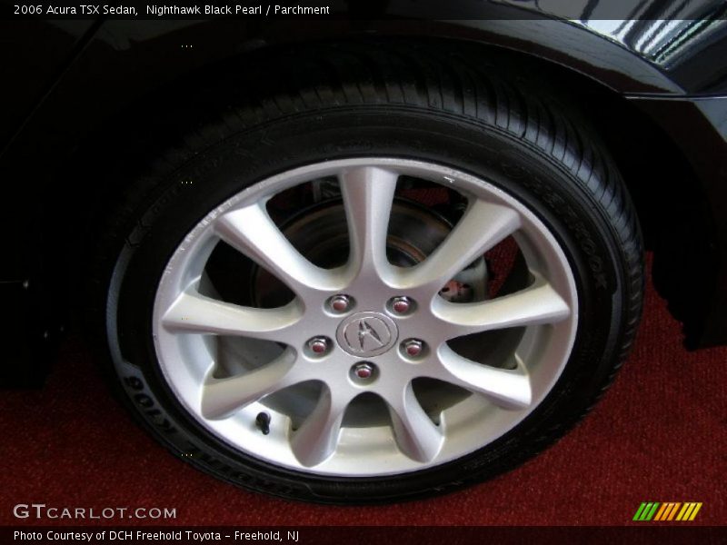Nighthawk Black Pearl / Parchment 2006 Acura TSX Sedan