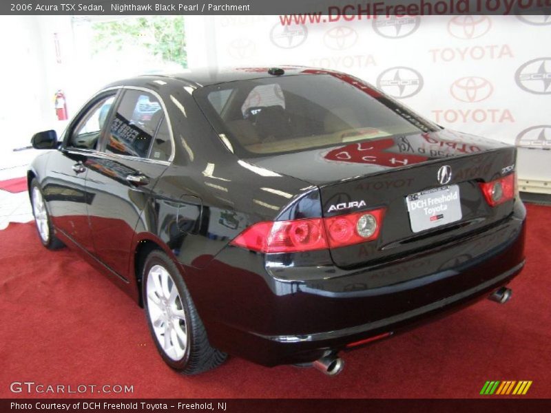 Nighthawk Black Pearl / Parchment 2006 Acura TSX Sedan