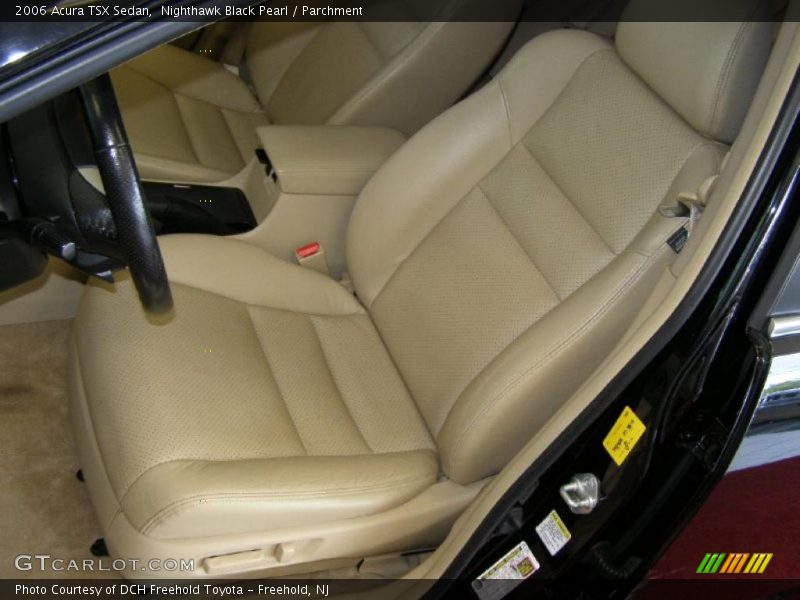 Nighthawk Black Pearl / Parchment 2006 Acura TSX Sedan