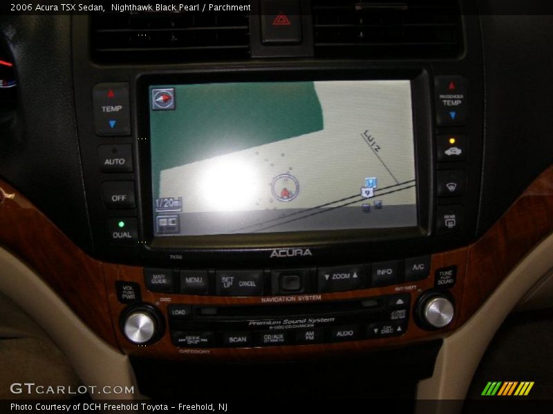 Nighthawk Black Pearl / Parchment 2006 Acura TSX Sedan