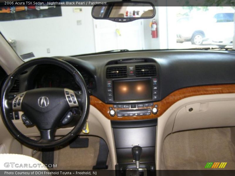 Nighthawk Black Pearl / Parchment 2006 Acura TSX Sedan