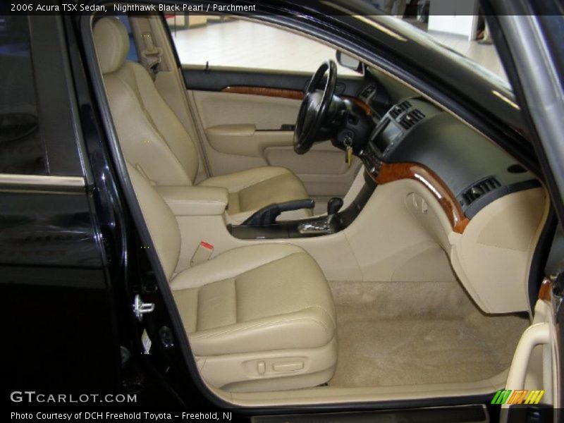 Nighthawk Black Pearl / Parchment 2006 Acura TSX Sedan