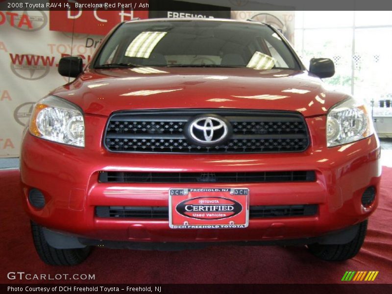 Barcelona Red Pearl / Ash 2008 Toyota RAV4 I4