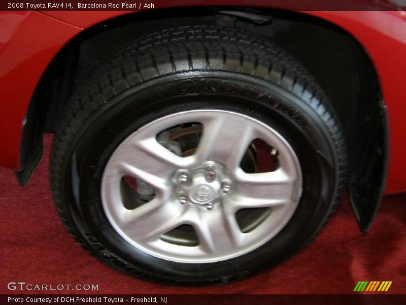 Barcelona Red Pearl / Ash 2008 Toyota RAV4 I4