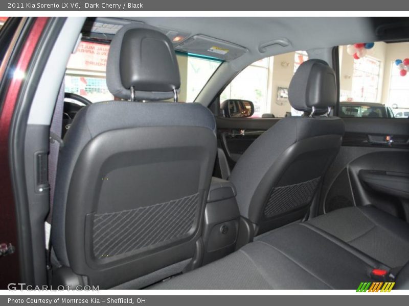 Dark Cherry / Black 2011 Kia Sorento LX V6