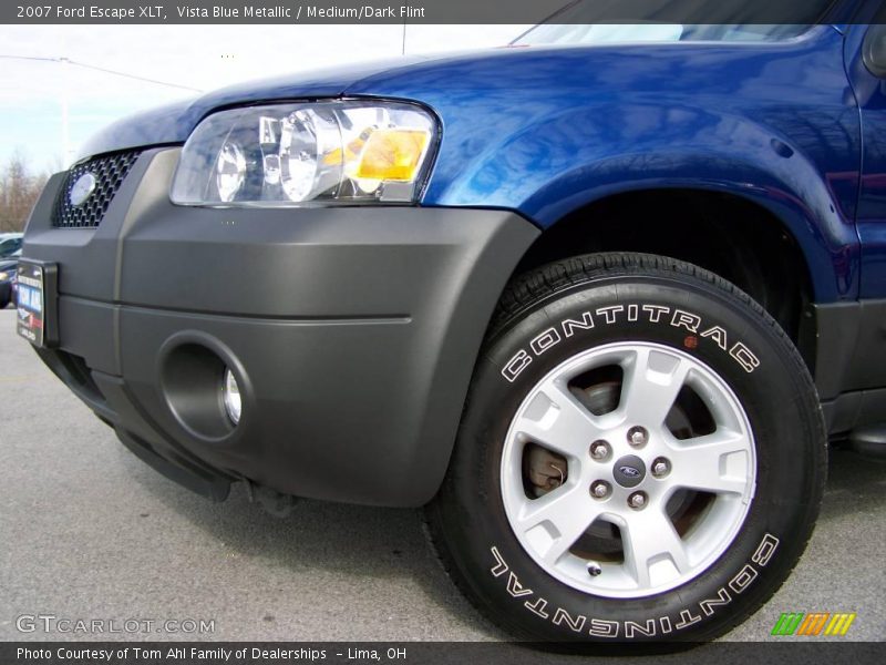 Vista Blue Metallic / Medium/Dark Flint 2007 Ford Escape XLT