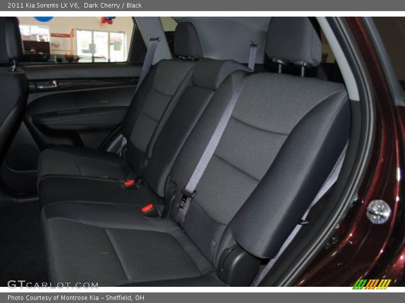 Dark Cherry / Black 2011 Kia Sorento LX V6