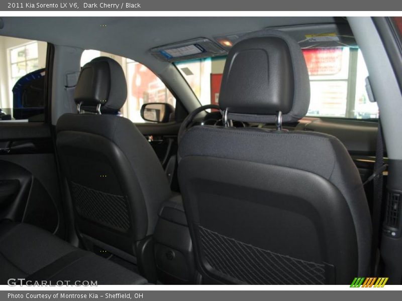 Dark Cherry / Black 2011 Kia Sorento LX V6