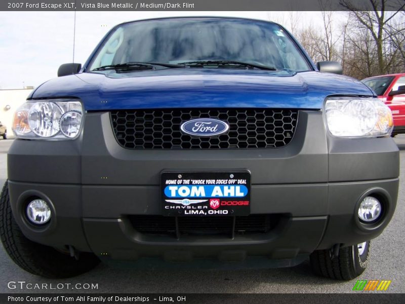 Vista Blue Metallic / Medium/Dark Flint 2007 Ford Escape XLT