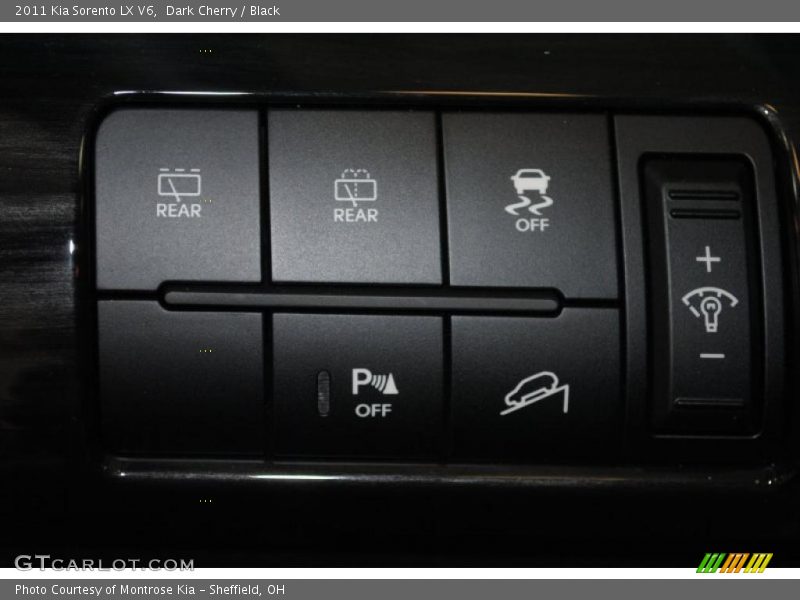 Dark Cherry / Black 2011 Kia Sorento LX V6