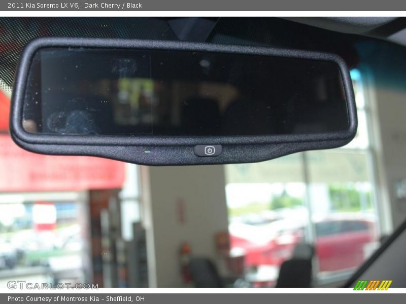 Dark Cherry / Black 2011 Kia Sorento LX V6