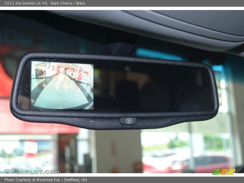 Dark Cherry / Black 2011 Kia Sorento LX V6