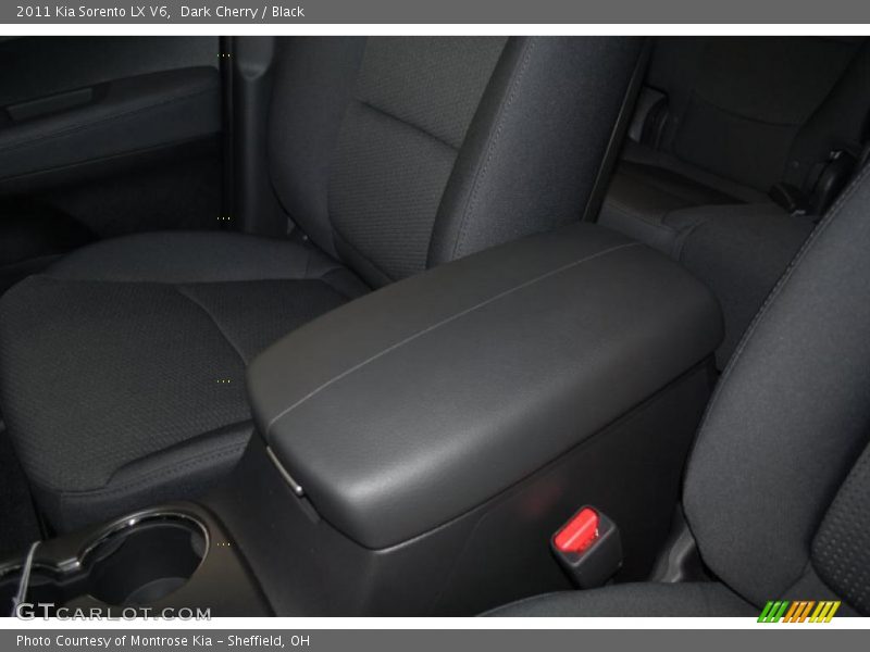 Dark Cherry / Black 2011 Kia Sorento LX V6