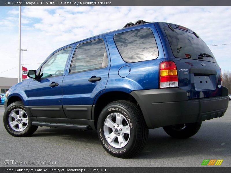 Vista Blue Metallic / Medium/Dark Flint 2007 Ford Escape XLT