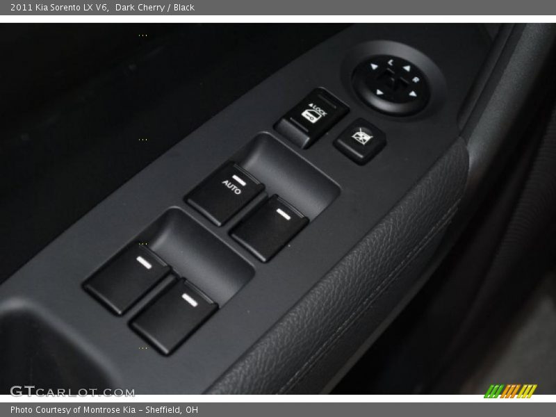 Dark Cherry / Black 2011 Kia Sorento LX V6