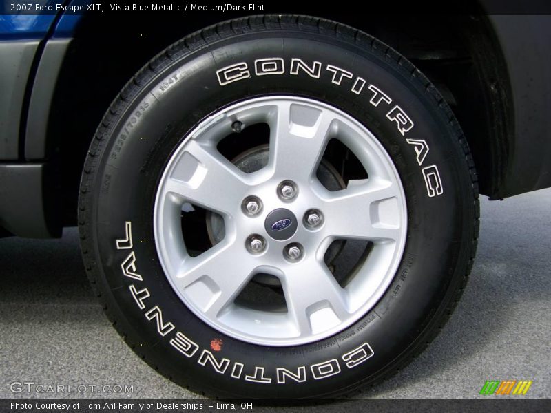 Vista Blue Metallic / Medium/Dark Flint 2007 Ford Escape XLT