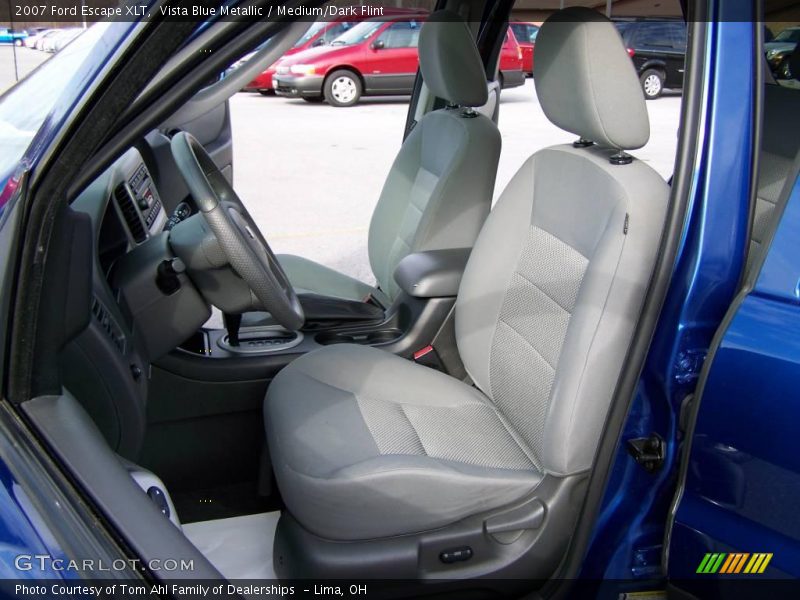 Vista Blue Metallic / Medium/Dark Flint 2007 Ford Escape XLT