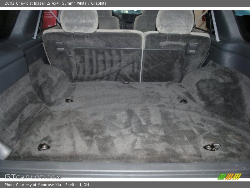 Summit White / Graphite 2002 Chevrolet Blazer LS 4x4