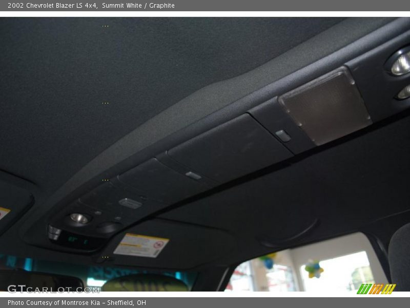 Summit White / Graphite 2002 Chevrolet Blazer LS 4x4