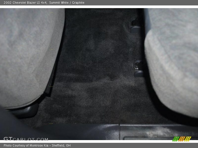 Summit White / Graphite 2002 Chevrolet Blazer LS 4x4