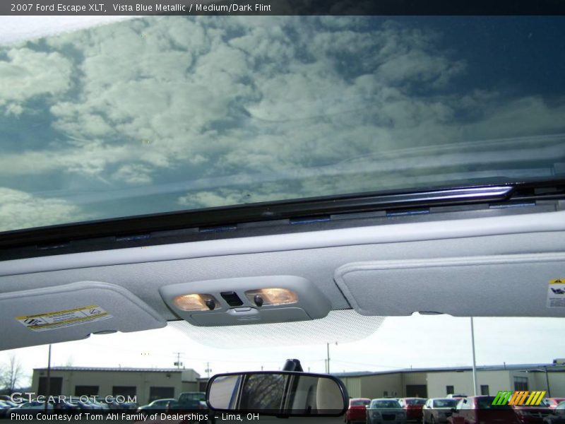 Vista Blue Metallic / Medium/Dark Flint 2007 Ford Escape XLT