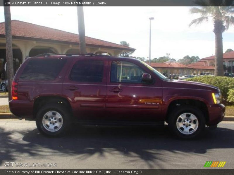 Deep Ruby Red Metallic / Ebony 2009 Chevrolet Tahoe LT