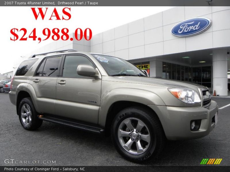 Driftwood Pearl / Taupe 2007 Toyota 4Runner Limited