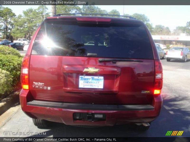 Deep Ruby Red Metallic / Ebony 2009 Chevrolet Tahoe LT
