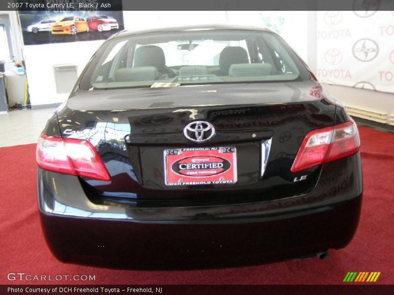 Black / Ash 2007 Toyota Camry LE
