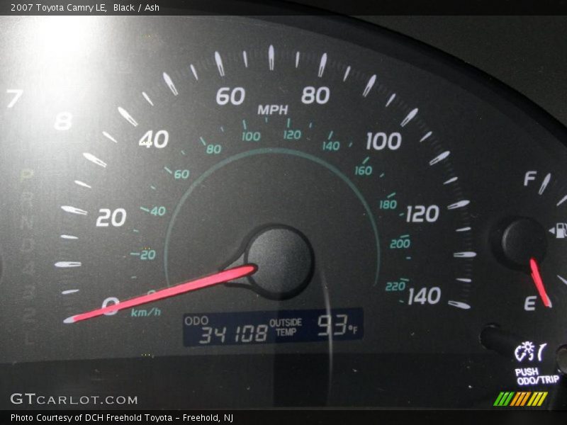 Black / Ash 2007 Toyota Camry LE