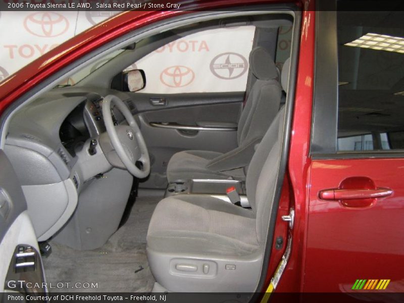 Salsa Red Pearl / Stone Gray 2006 Toyota Sienna LE AWD