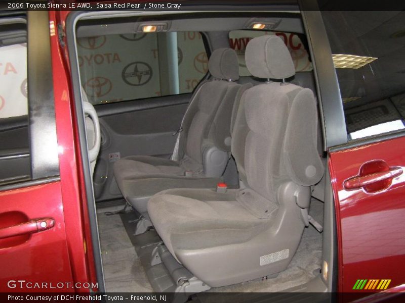 Salsa Red Pearl / Stone Gray 2006 Toyota Sienna LE AWD