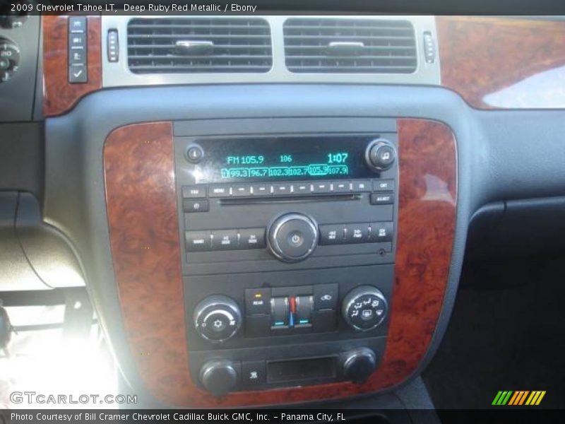 Deep Ruby Red Metallic / Ebony 2009 Chevrolet Tahoe LT