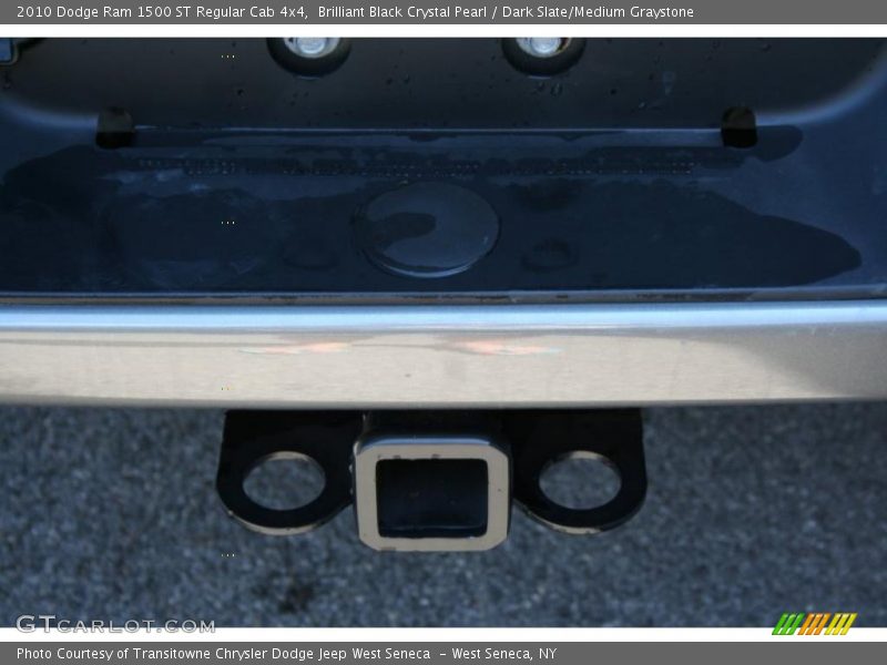 Brilliant Black Crystal Pearl / Dark Slate/Medium Graystone 2010 Dodge Ram 1500 ST Regular Cab 4x4