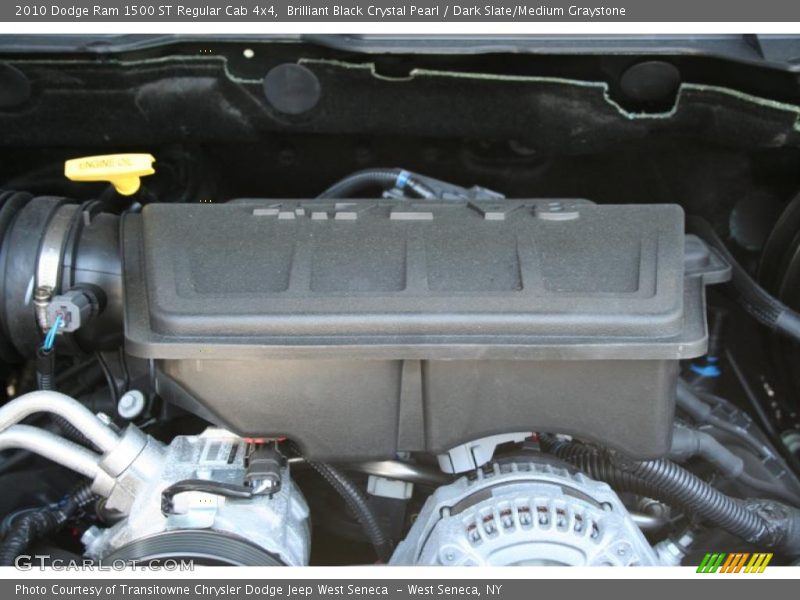 Brilliant Black Crystal Pearl / Dark Slate/Medium Graystone 2010 Dodge Ram 1500 ST Regular Cab 4x4