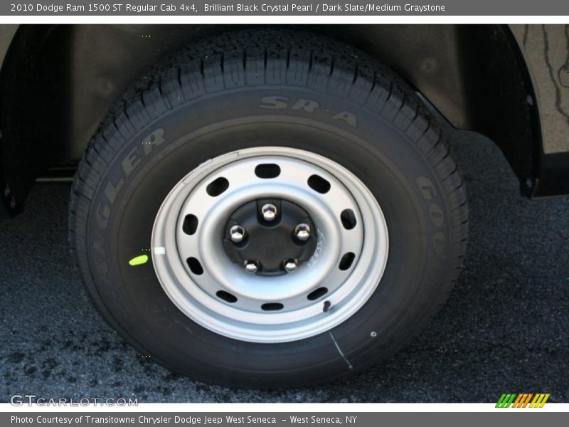 Brilliant Black Crystal Pearl / Dark Slate/Medium Graystone 2010 Dodge Ram 1500 ST Regular Cab 4x4