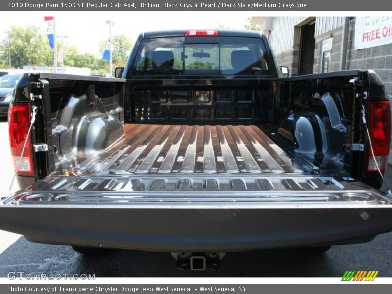 Brilliant Black Crystal Pearl / Dark Slate/Medium Graystone 2010 Dodge Ram 1500 ST Regular Cab 4x4