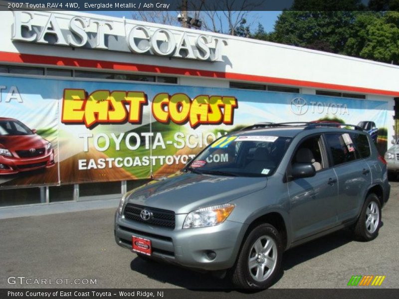 Everglade Metallic / Ash Gray 2007 Toyota RAV4 4WD