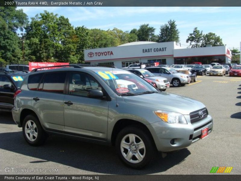 Everglade Metallic / Ash Gray 2007 Toyota RAV4 4WD
