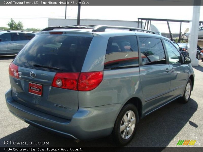 Blue Mirage Metallic / Stone Gray 2006 Toyota Sienna LE