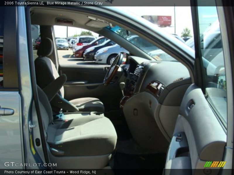 Blue Mirage Metallic / Stone Gray 2006 Toyota Sienna LE