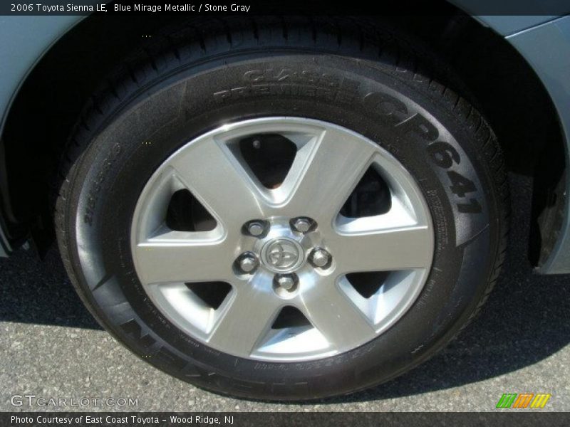Blue Mirage Metallic / Stone Gray 2006 Toyota Sienna LE