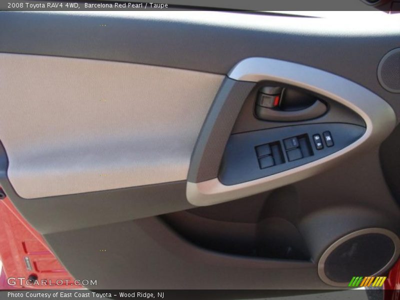 Barcelona Red Pearl / Taupe 2008 Toyota RAV4 4WD