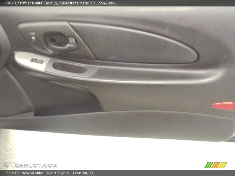 Silverstone Metallic / Ebony Black 2007 Chevrolet Monte Carlo LS