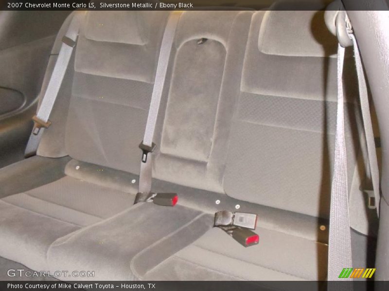 Silverstone Metallic / Ebony Black 2007 Chevrolet Monte Carlo LS
