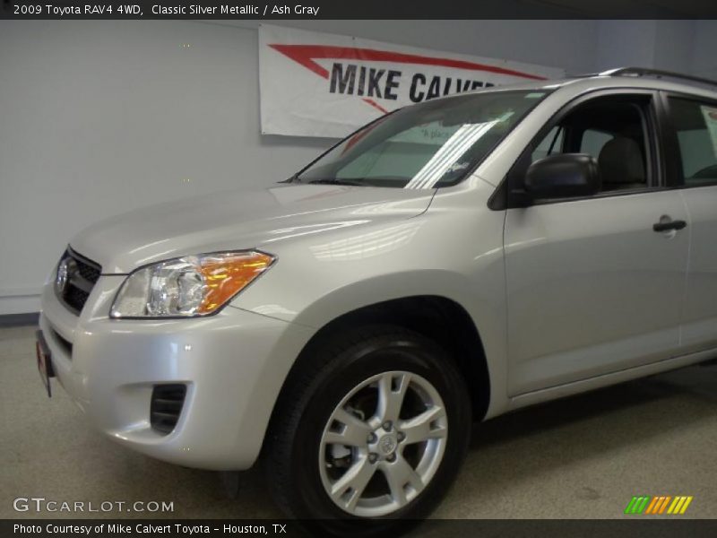 Classic Silver Metallic / Ash Gray 2009 Toyota RAV4 4WD