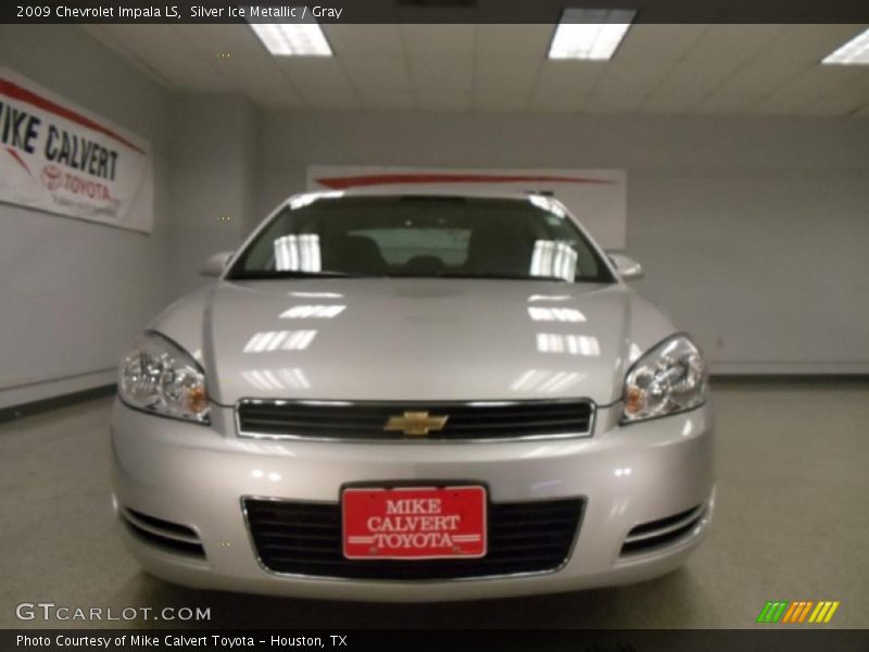 Silver Ice Metallic / Gray 2009 Chevrolet Impala LS