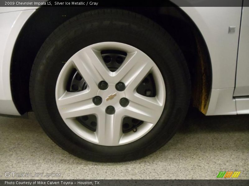 Silver Ice Metallic / Gray 2009 Chevrolet Impala LS