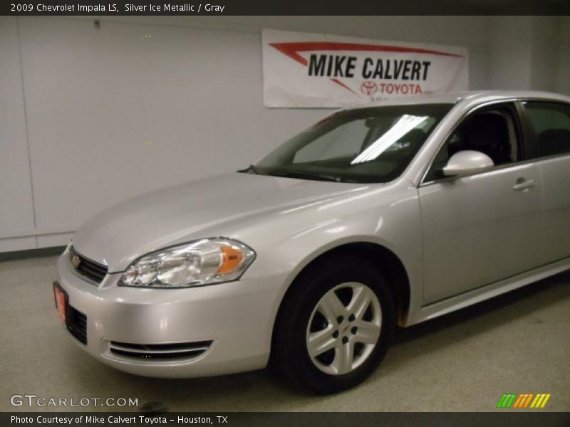 Silver Ice Metallic / Gray 2009 Chevrolet Impala LS