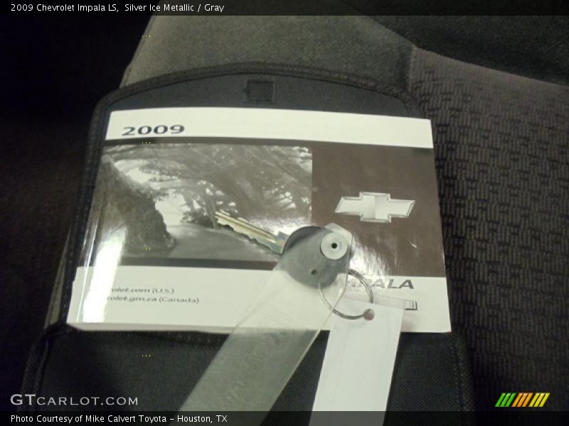 Silver Ice Metallic / Gray 2009 Chevrolet Impala LS